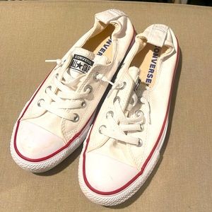 Womens Chuck Taylor Shoreline Converse - white canvas